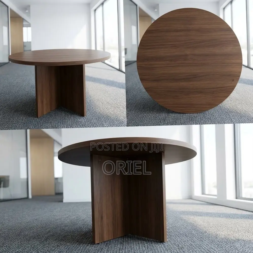 120cM Office Boardroom Table : Round Conference Meeting Table