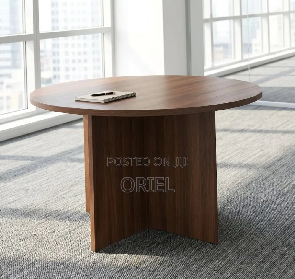 120cM Office Boardroom Table : Round Conference Meeting Table