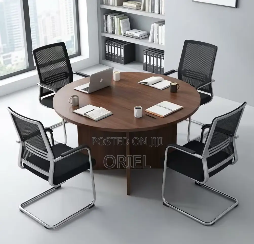 120cM Office Boardroom Table : Round Conference Meeting Table