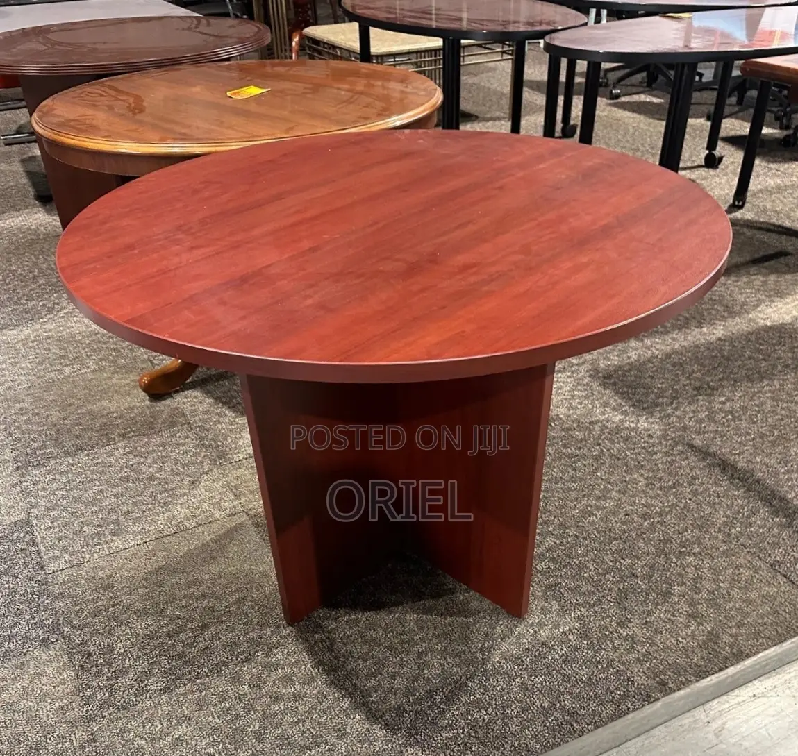 120cM Office Boardroom Table : Round Conference Meeting Table