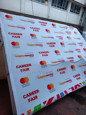 3m X 2.26m Media Banner, Banners, Media Banner