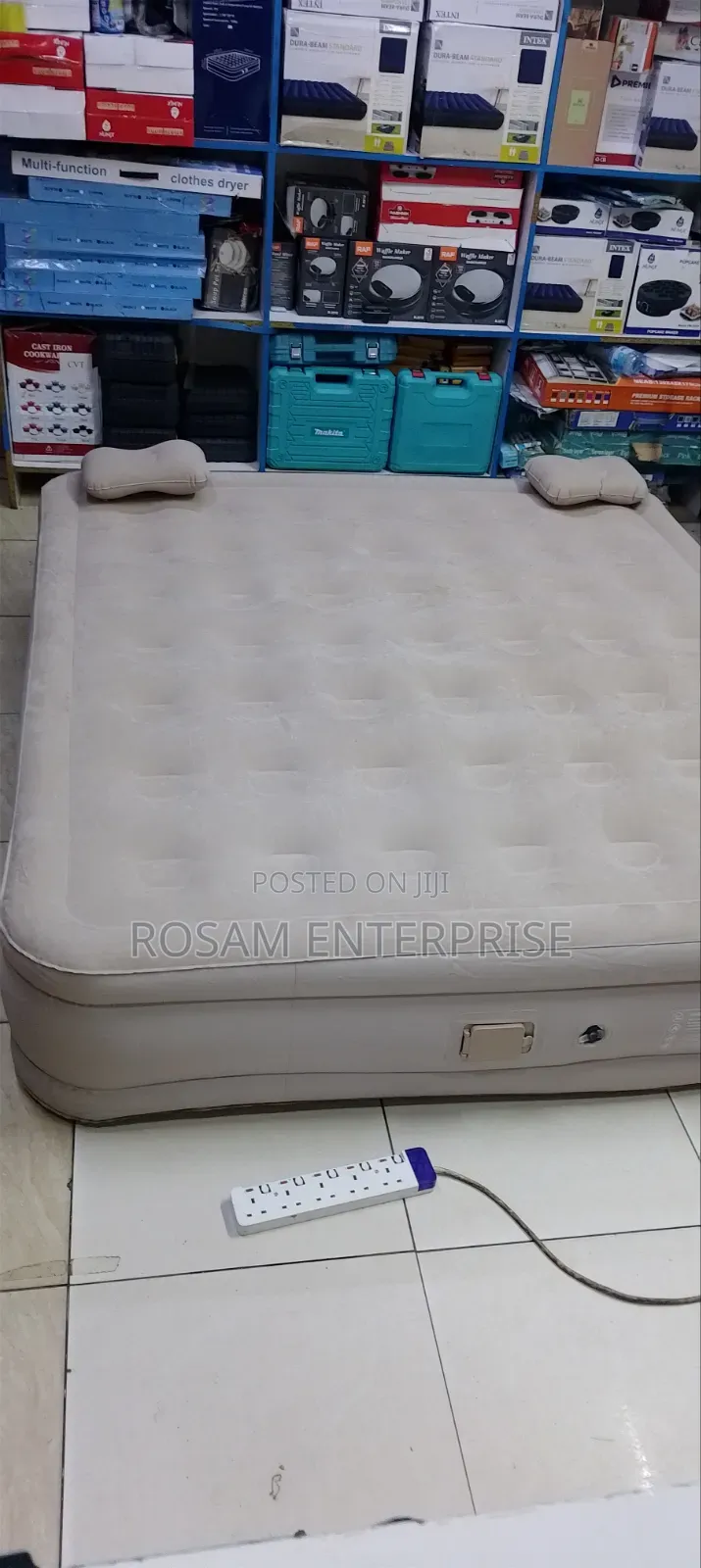 Large Size 6 by 6 Inflatable Mattress