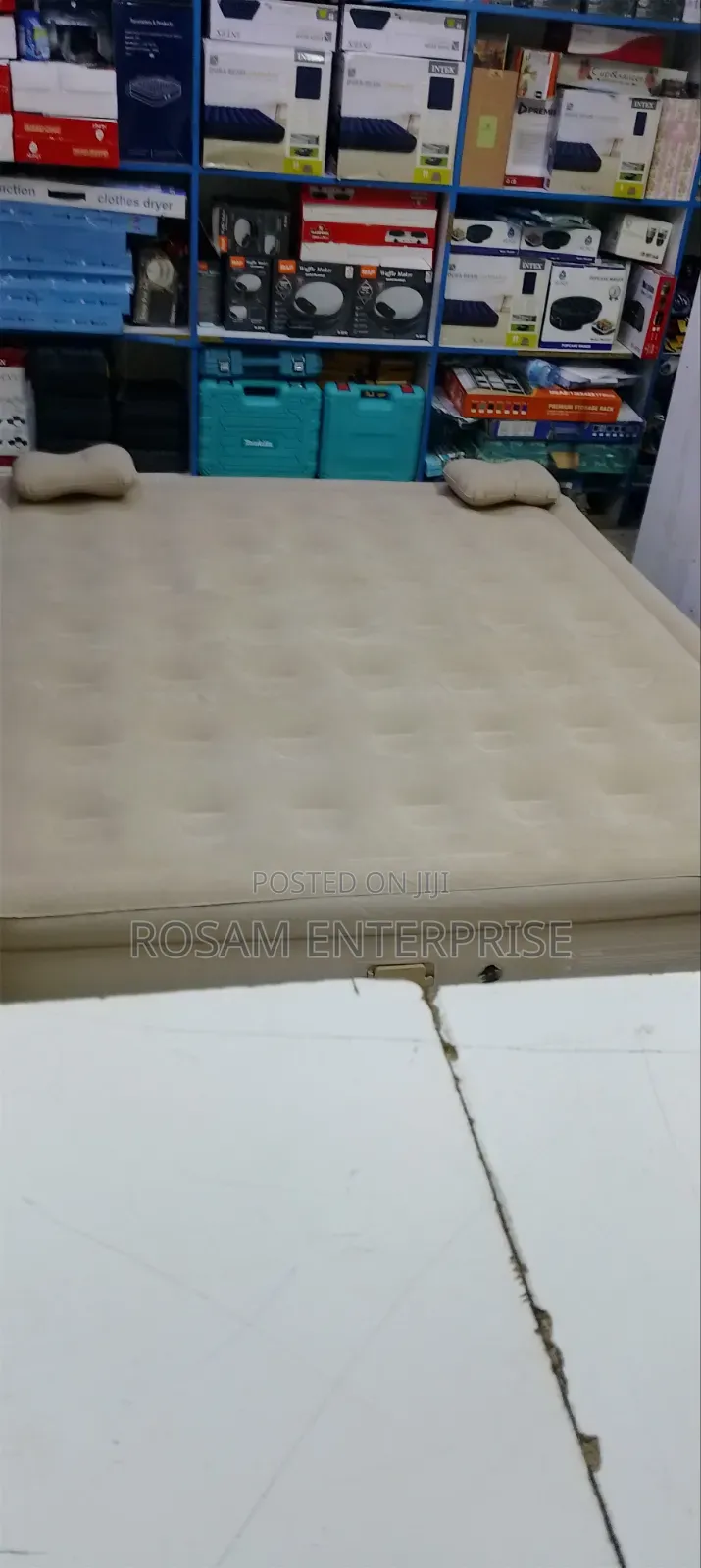 Large Size 6 by 6 Inflatable Mattress