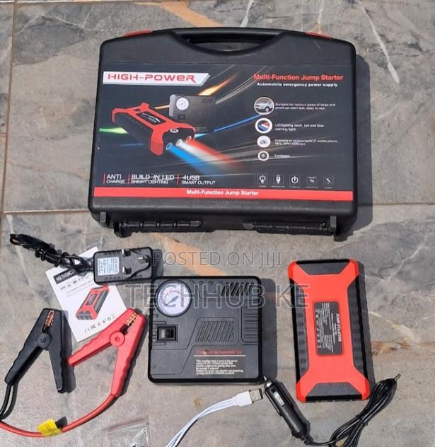 Multifunctional Car Jump Starter With Air Compressor 12V