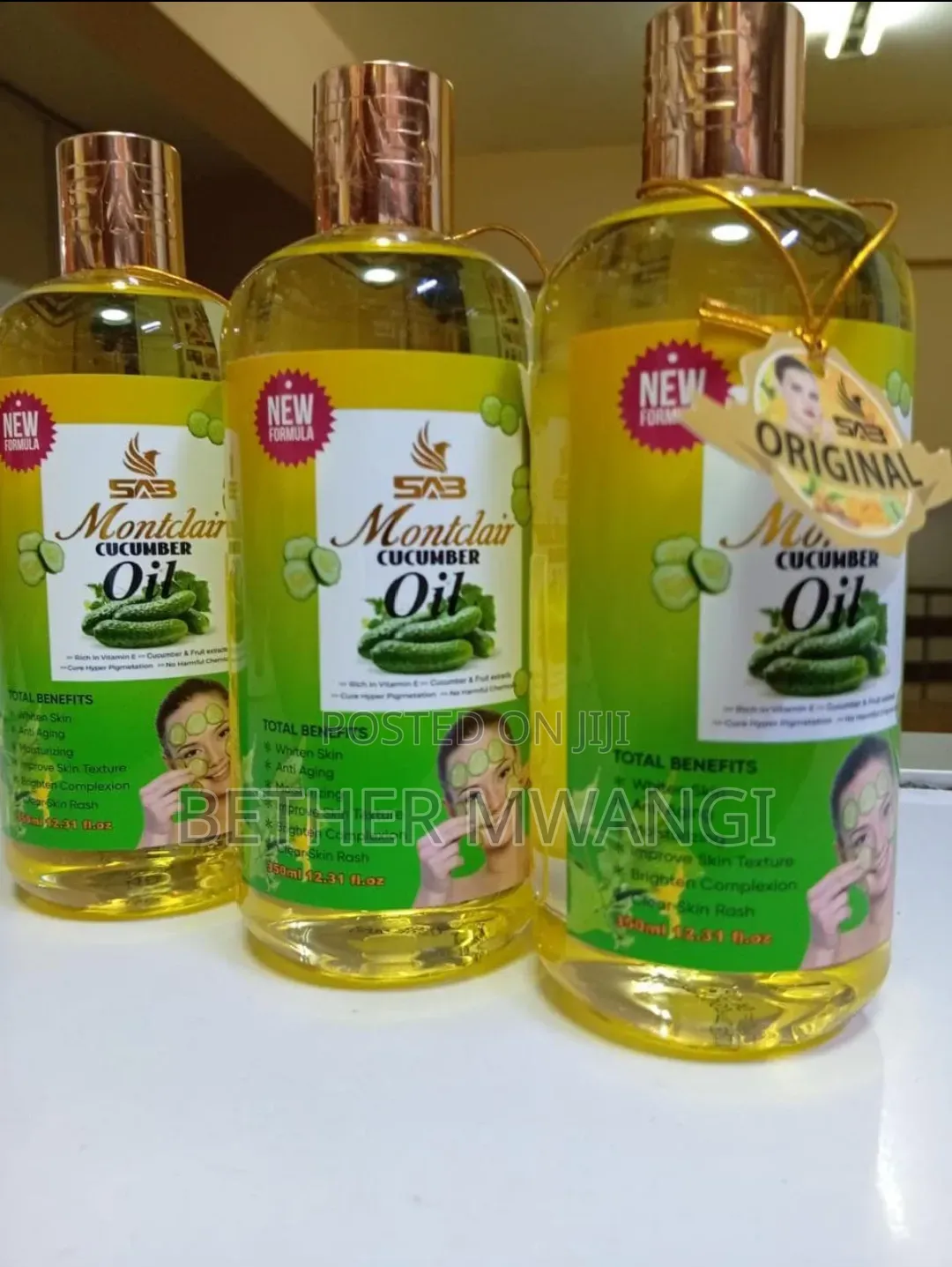 Montclair Cucumber Oil in Kenya