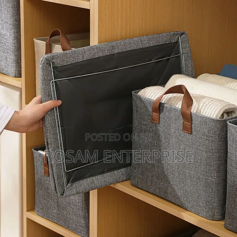 Foldable Multipurpose HARD FABRIC Clothes/Closet Organizer