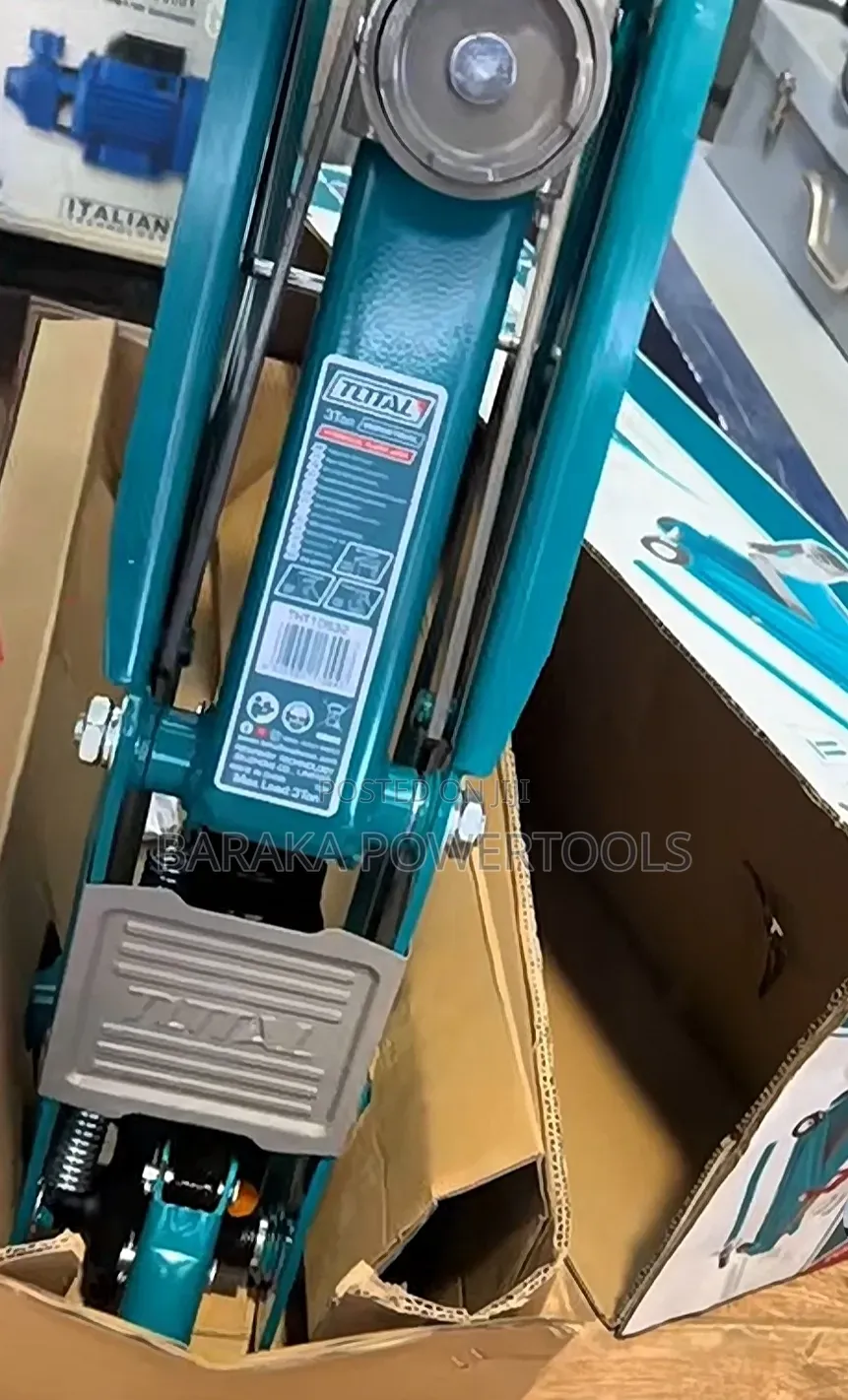 This Is a TOTAL-branded Hydraulic Trolley/Floor Jack,