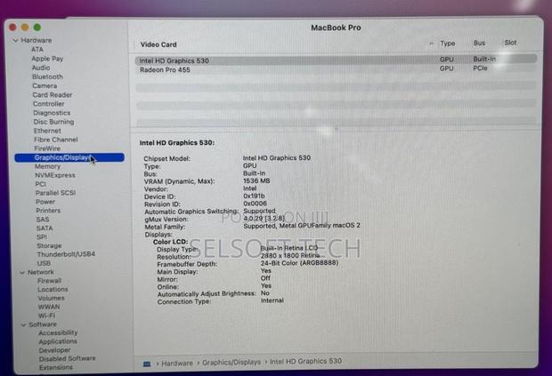 Laptop Apple MacBook Pro 2016 16GB Intel Core i7 SSD 512GB - thumbnail 4