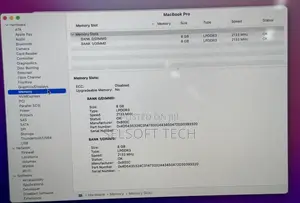 Laptop Apple MacBook Pro 2016 16GB Intel Core i7 SSD 512GB