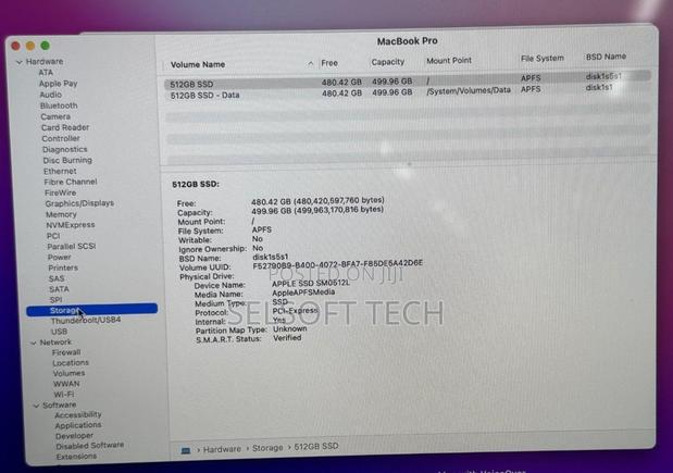 Laptop Apple MacBook Pro 2016 16GB Intel Core i7 SSD 512GB - thumbnail 7