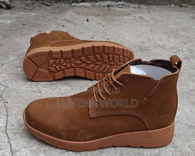 All Grey All Brown Cat Boots - thumbnail 2