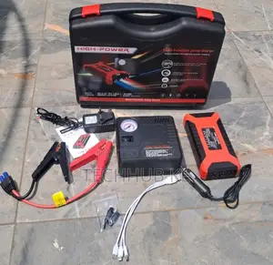 Portable 12V Car Battery Booster & Tyre Inflator