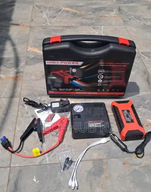 Portable 12V Car Battery Booster & Tyre Inflator