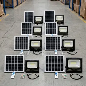 Energy-Efficient Outdoor 100W,200W,300W Watts Solar Flood Lights