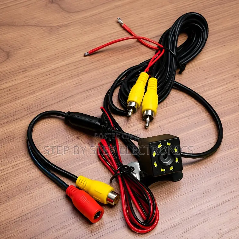 Night Vision Clear Back Up 8 LEDs Car Rear Reverse Cameras