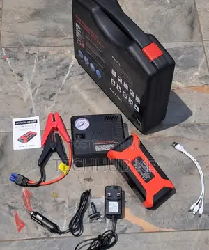 Car Jump Starter Power Bank 12V With Air Pump