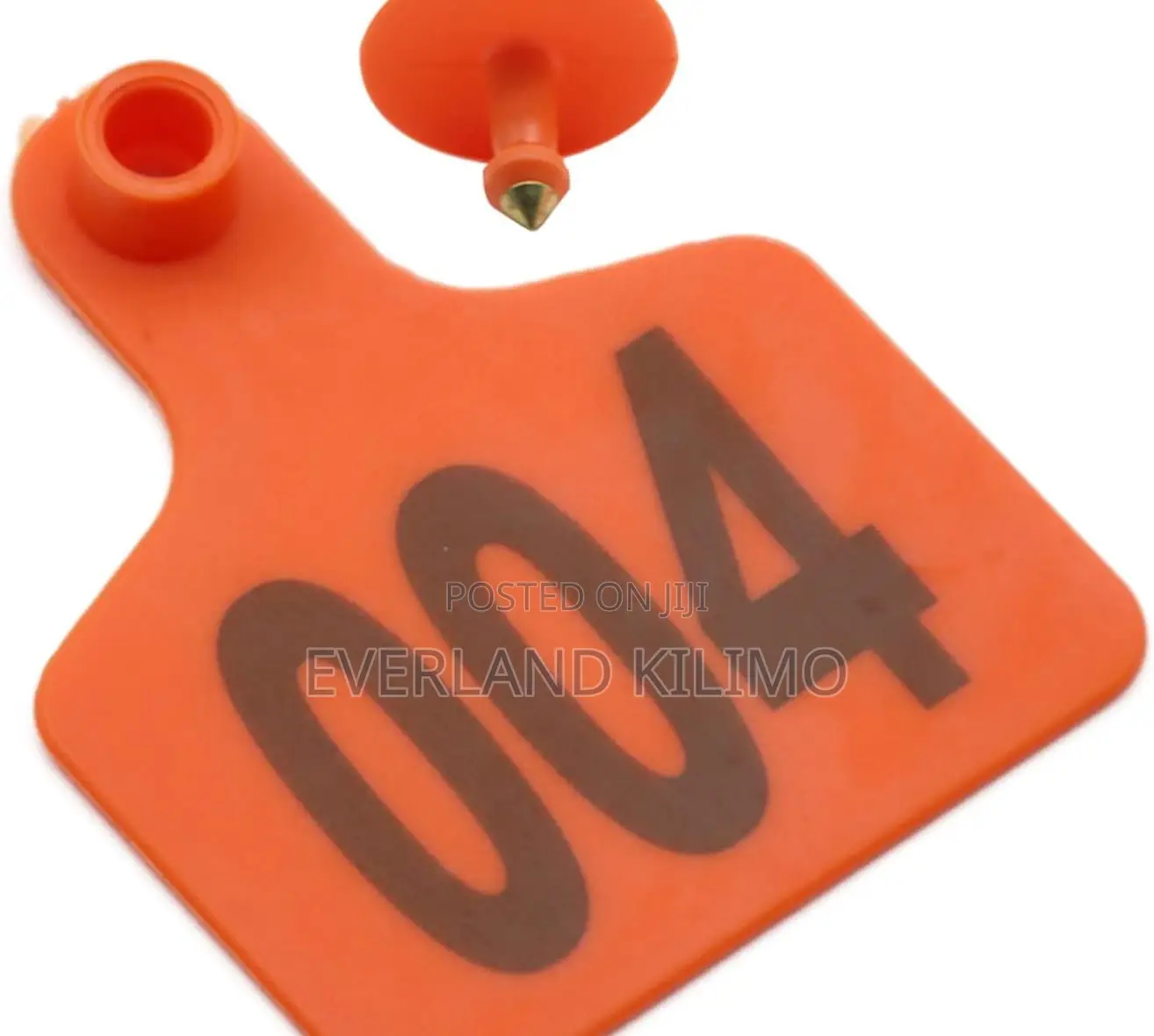 Livestock-Friendly Material Numbered Large Cows Ear Tag