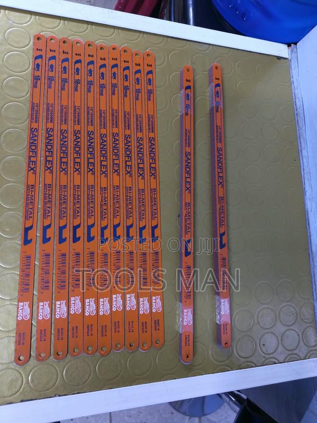 Bahco Sandflex Bi-Metal Hacksaw Blades – 12" 100pcs