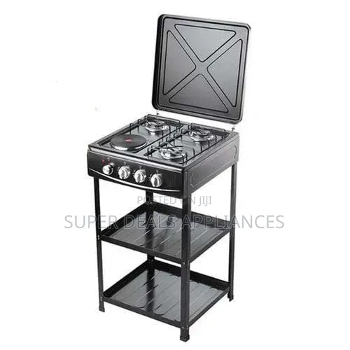 3+1 Nunix Standing Cooker With Shelves Now Available at Our Shops