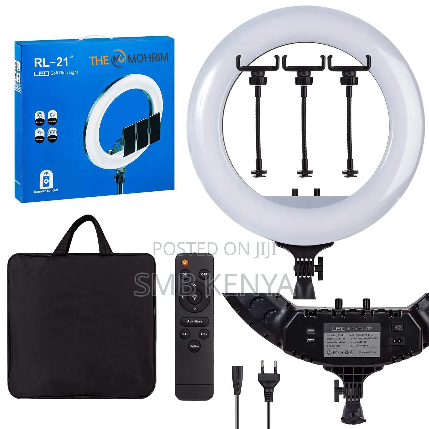 21 Inch Ringlight With 1.8m Tripod Stand and Remote