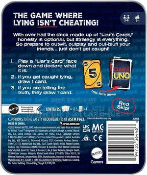 Liar’s UNO – Metallic Box Edition
