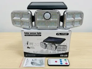 3 Head Solar Sensor Light