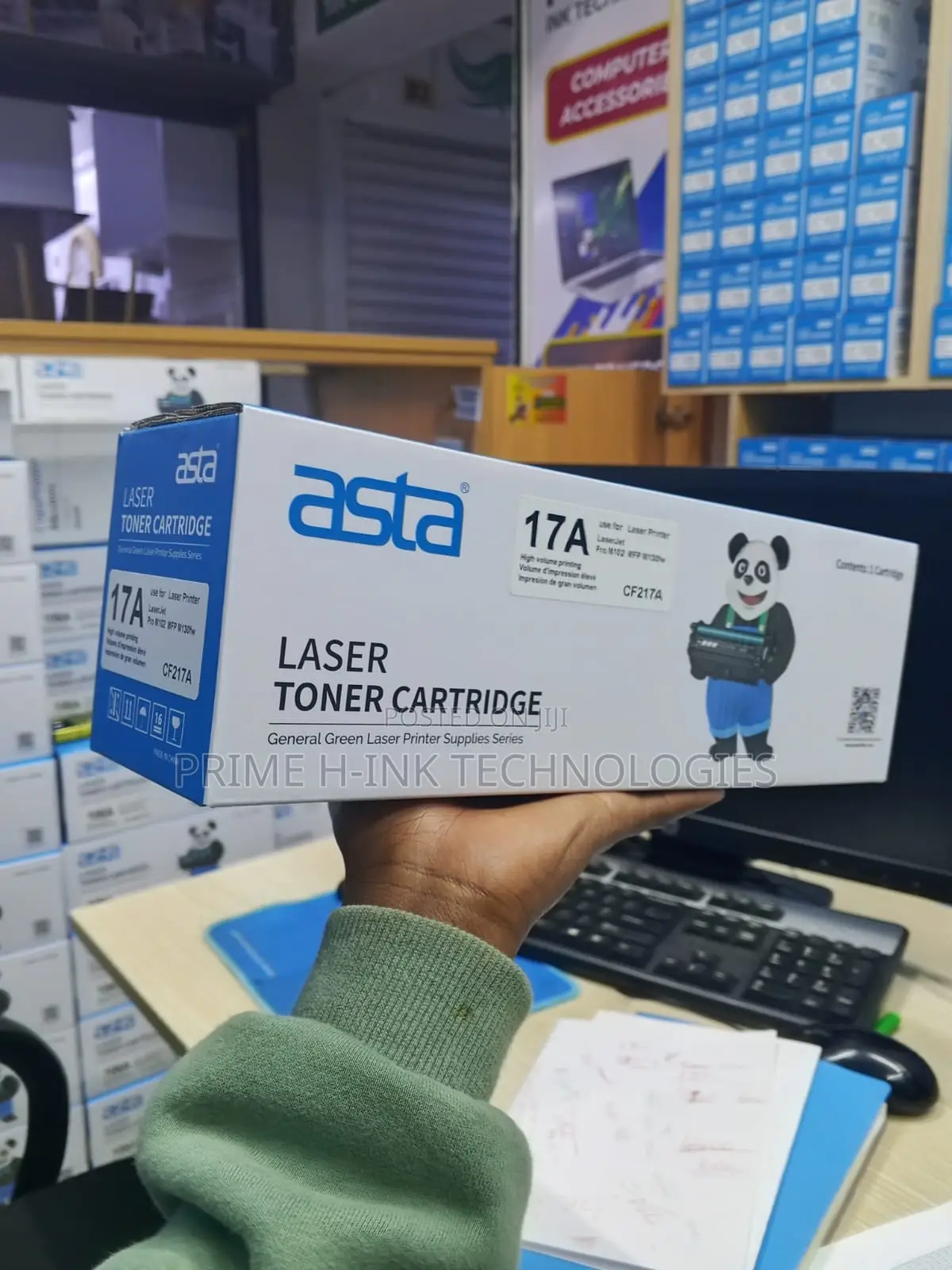 HP 17A Black Toner