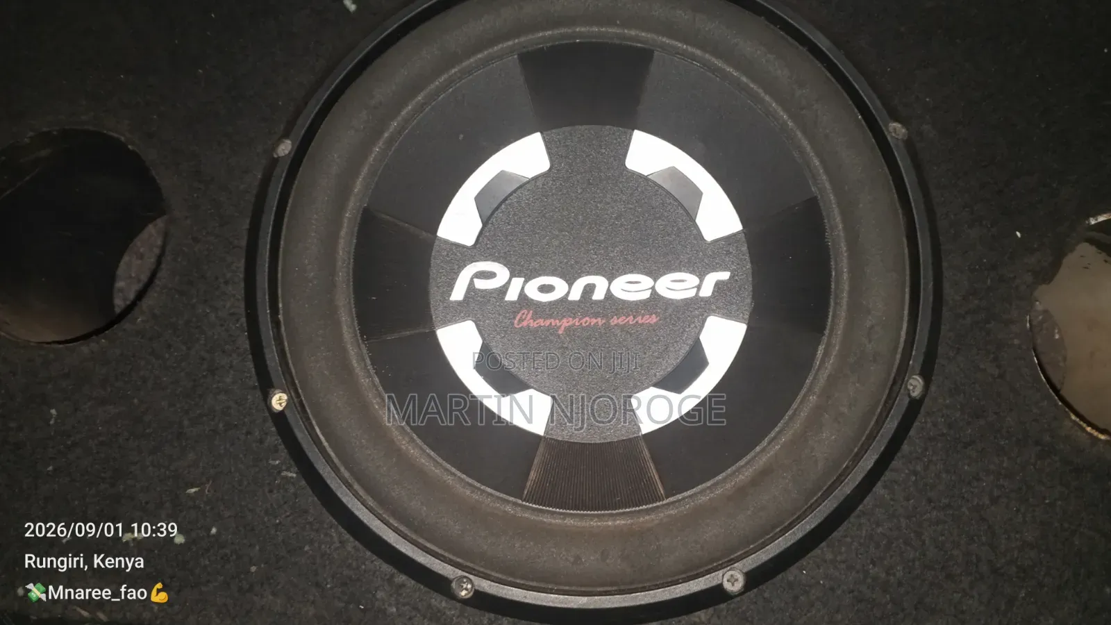 308s4 Pioneer 12"....1400 Watts
