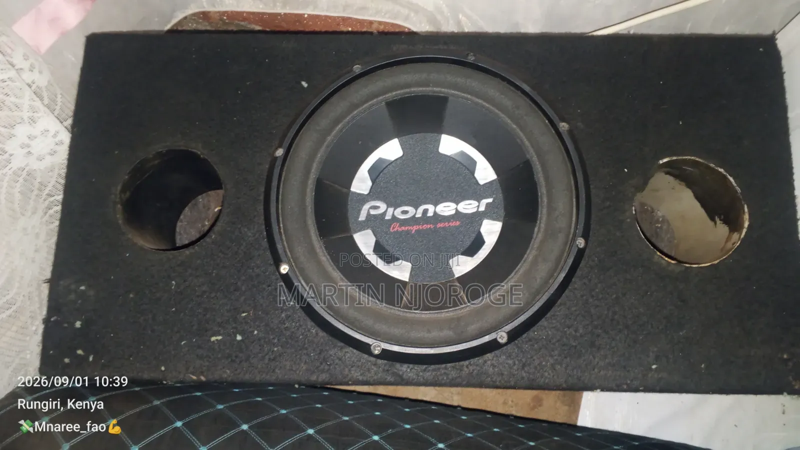 308s4 Pioneer 12"....1400 Watts