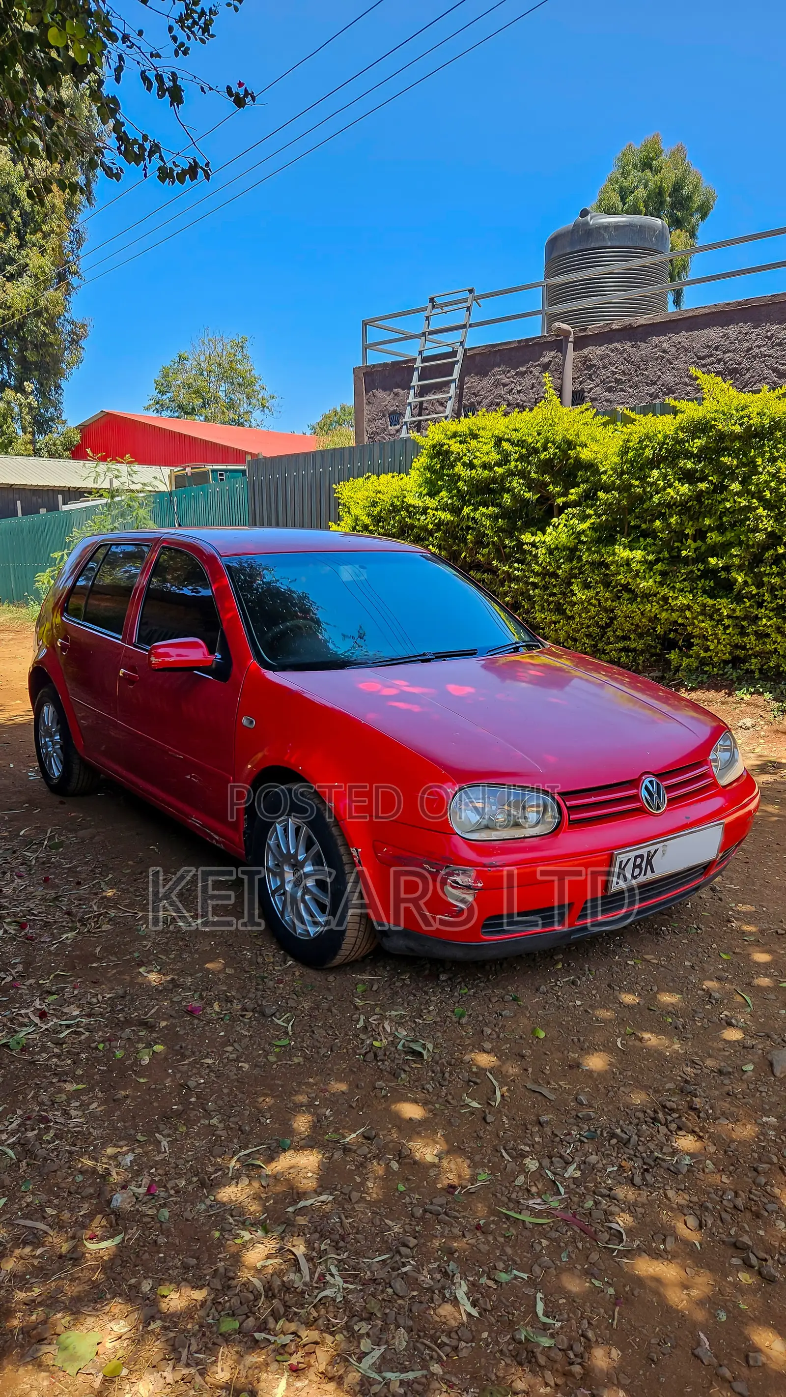 Volkswagen Golf 1.6 Automatic 2003 Red