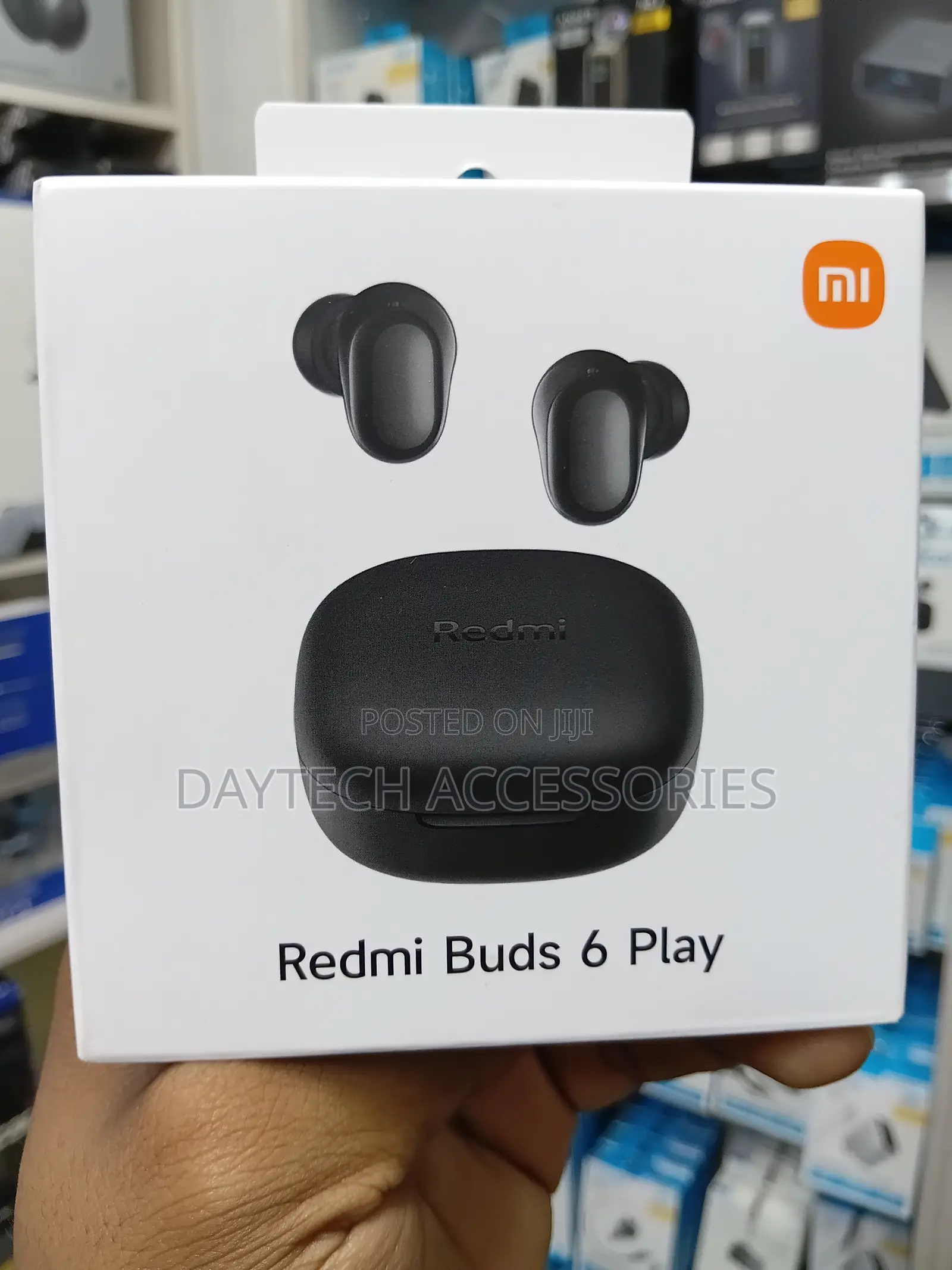 Redmi Buds 6 Play Wireless Earphones – Bluetooth 5.4 (Black)