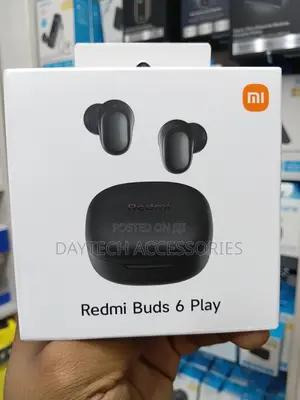 Redmi Buds 6 Play Wireless Earphones – Bluetooth 5.4 (Black)