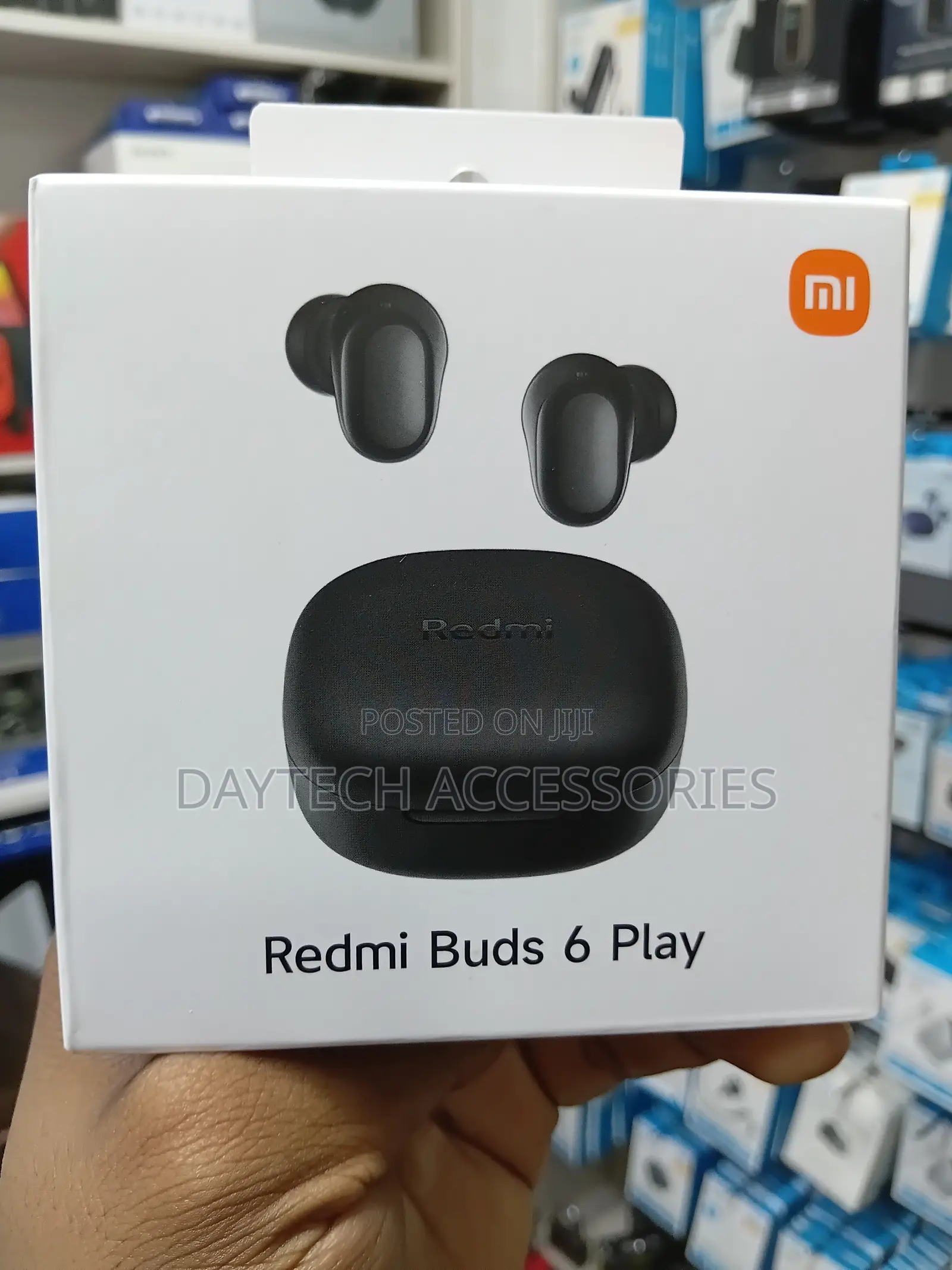 Redmi Buds 6 Play Wireless Earphones – Bluetooth 5.4 (Black)