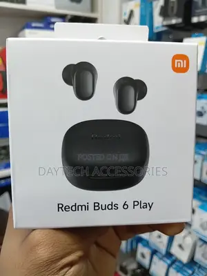 Redmi Buds 6 Play Wireless Earphones – Bluetooth 5.4 (Black)