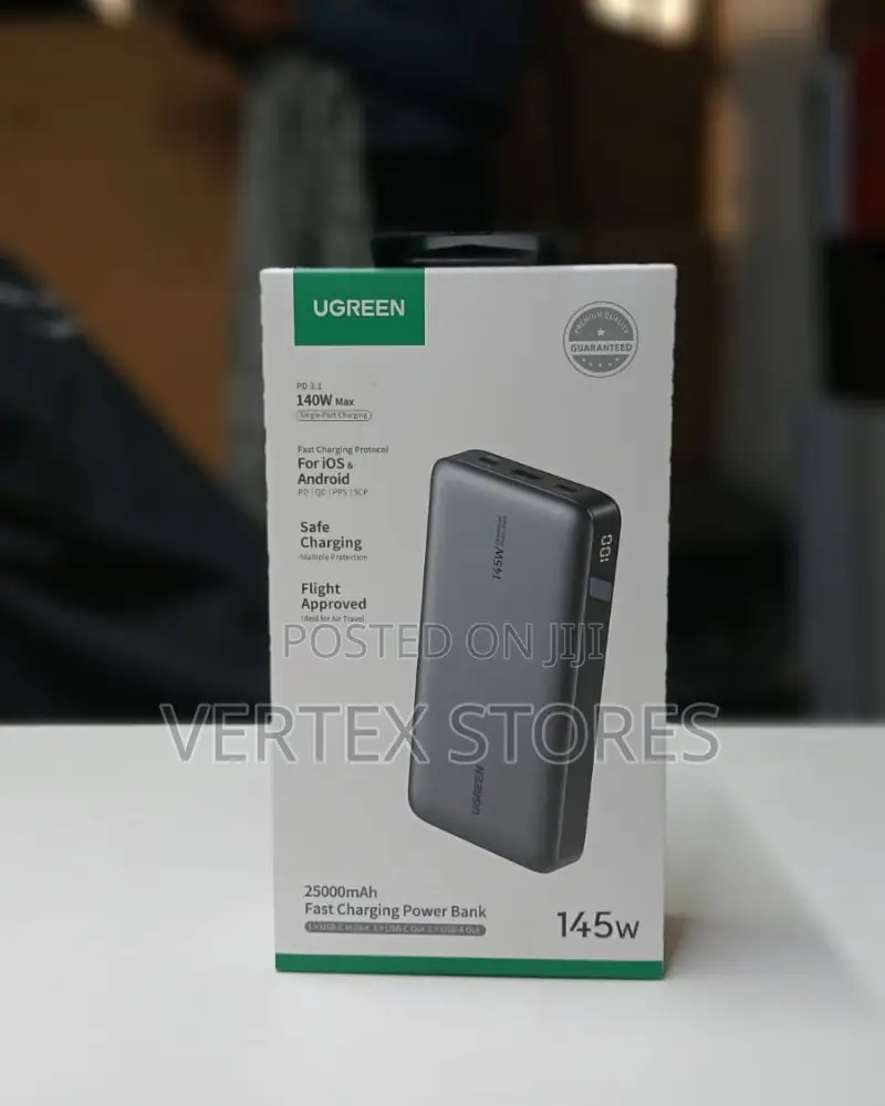 UGREEN PB205 25000mAh 145W Two-Way Fast Charging Laptop Power Bank