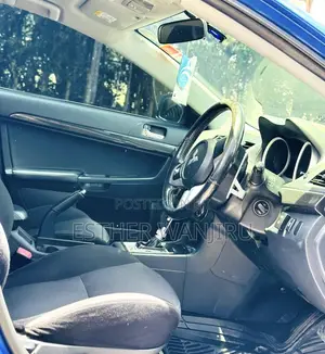 Mitsubishi Lancer Evo 2012 Blue