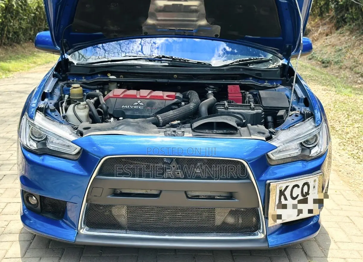 Mitsubishi Lancer Evo 2012 Blue