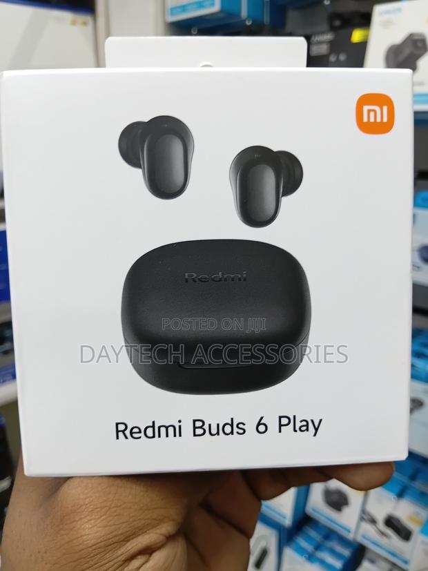 Redmi Buds 6 Play Wireless Earbuds, 36 Hours Battery Life-Black