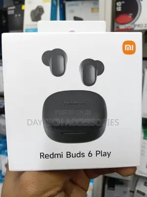 Redmi Buds 6 Play Wireless Earbuds, 36 Hours Battery Life-Black