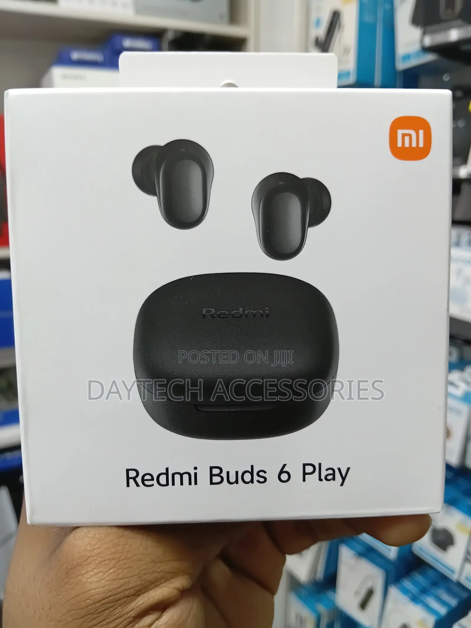 Redmi Buds 6 Play Wireless Earbuds, 36 Hours Battery Life-Black