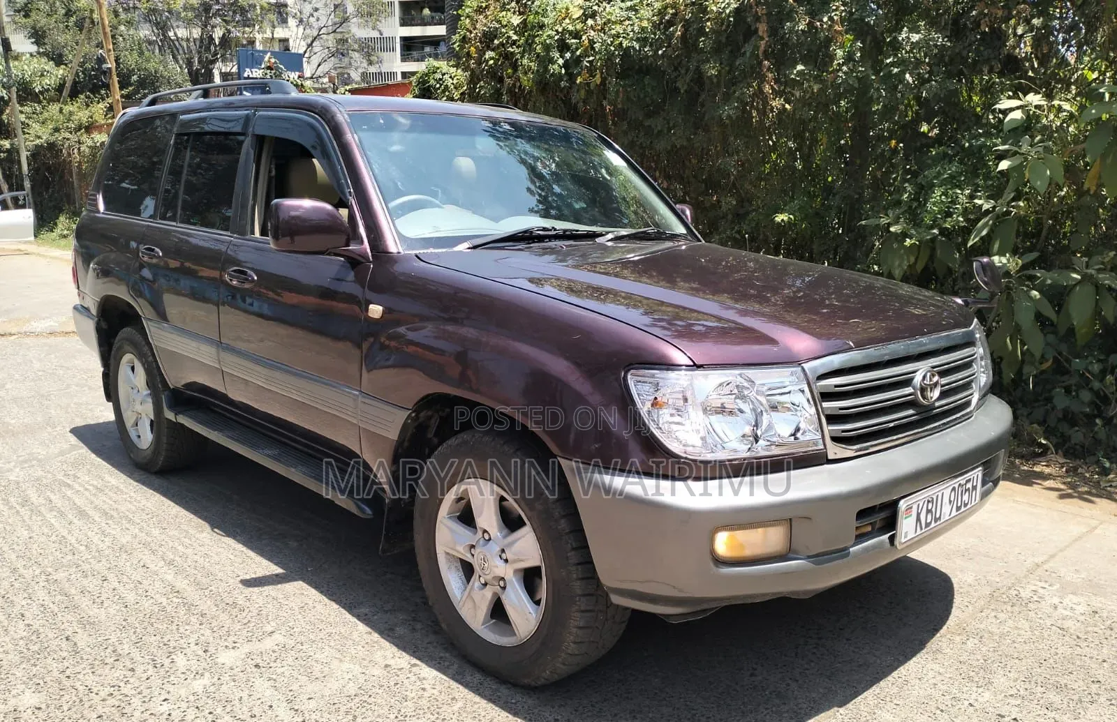 Toyota Land Cruiser 2006 Burgundy