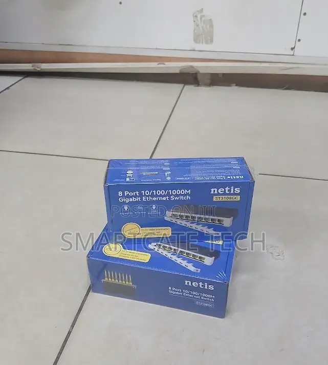 Netis ST3108GC 8-Port Ethernet Gigabit Switch for Reliable Networking