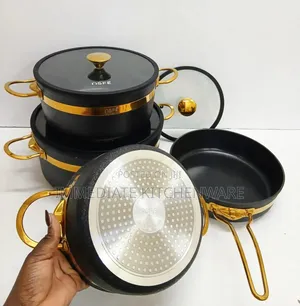 High Quality Nonstick Granite 7pcs Set