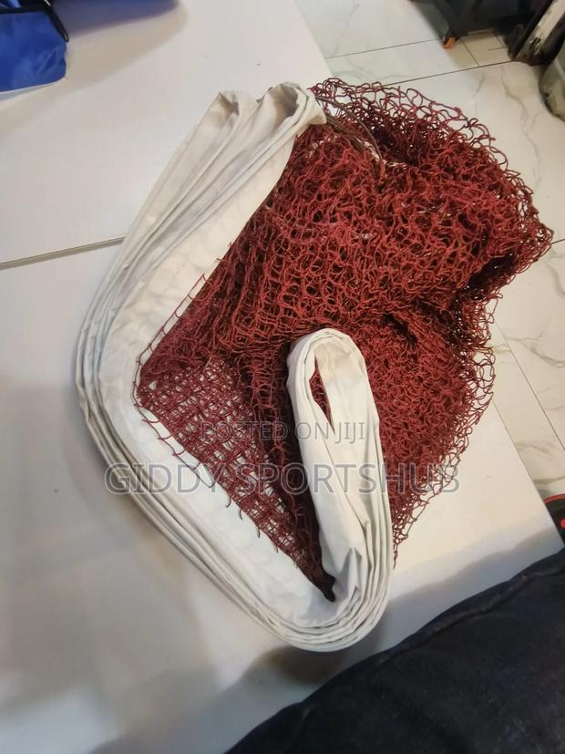 Badminton Net Maroon