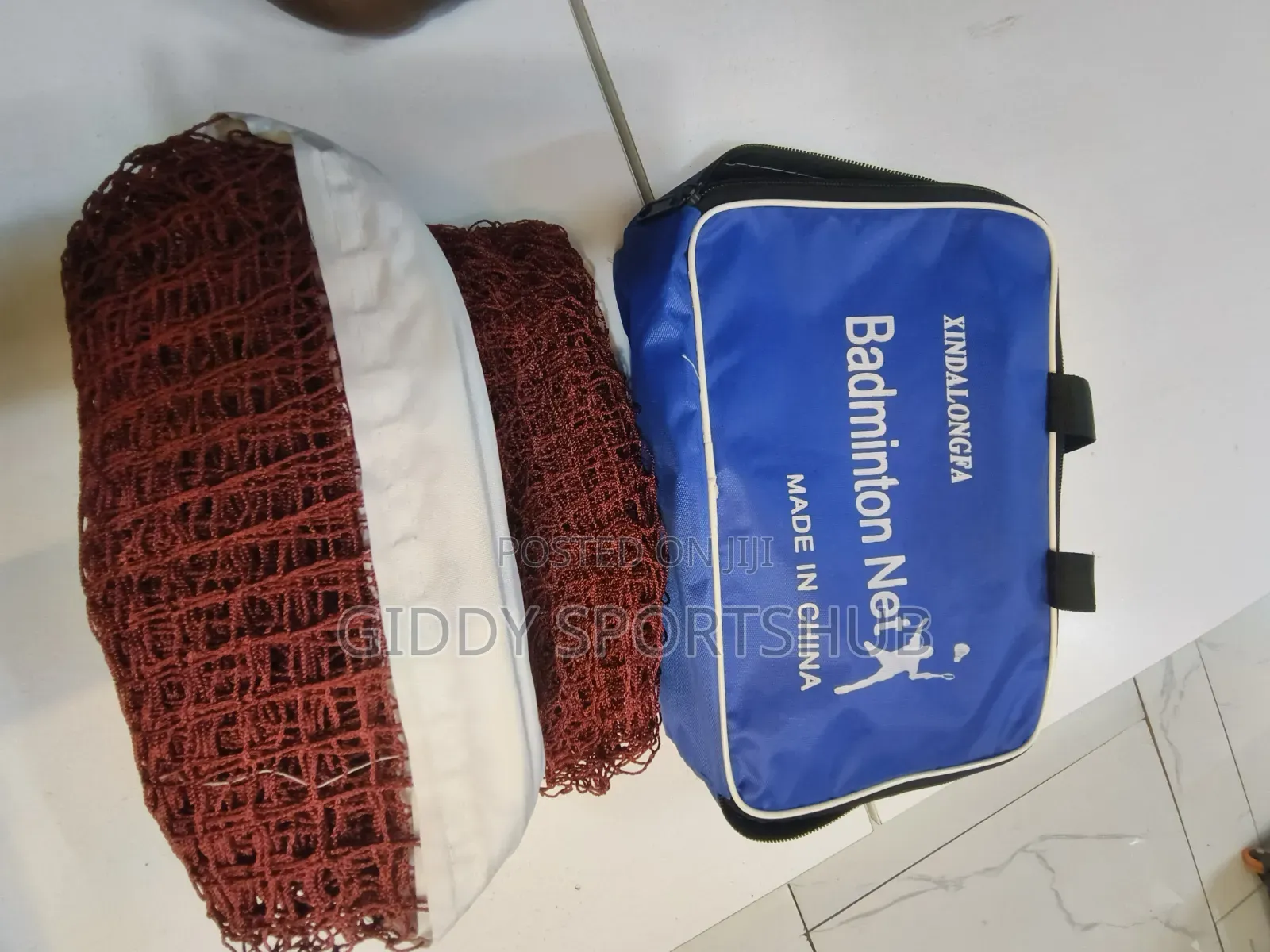 Badminton Net Maroon