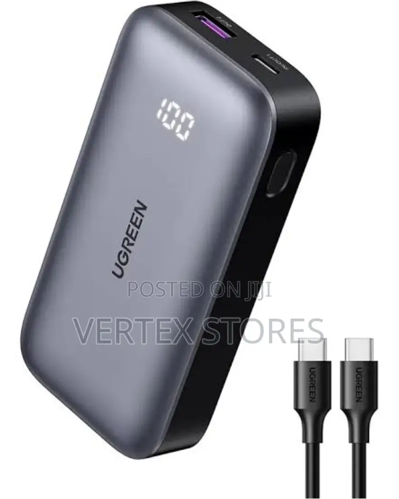 UGREEN PB502 10000mAh Two-Way Fast Charging Power Bank (30W)