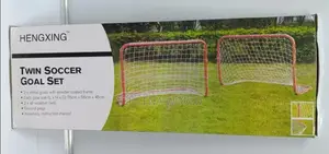 Twin Soccer Goal Post