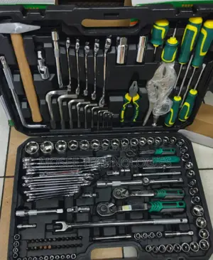 142-Piece Mechanical Tool Set With Storage Case