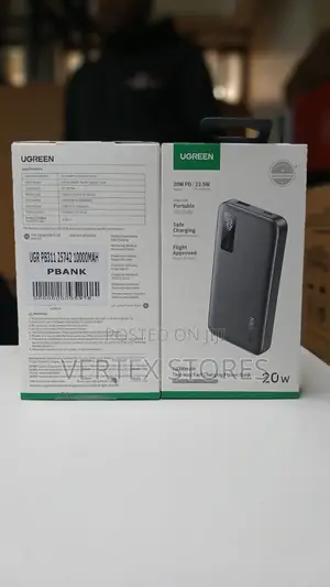 UGREEN PB311 10000mAh Two-Way Fast Charging Power Bank (20W)