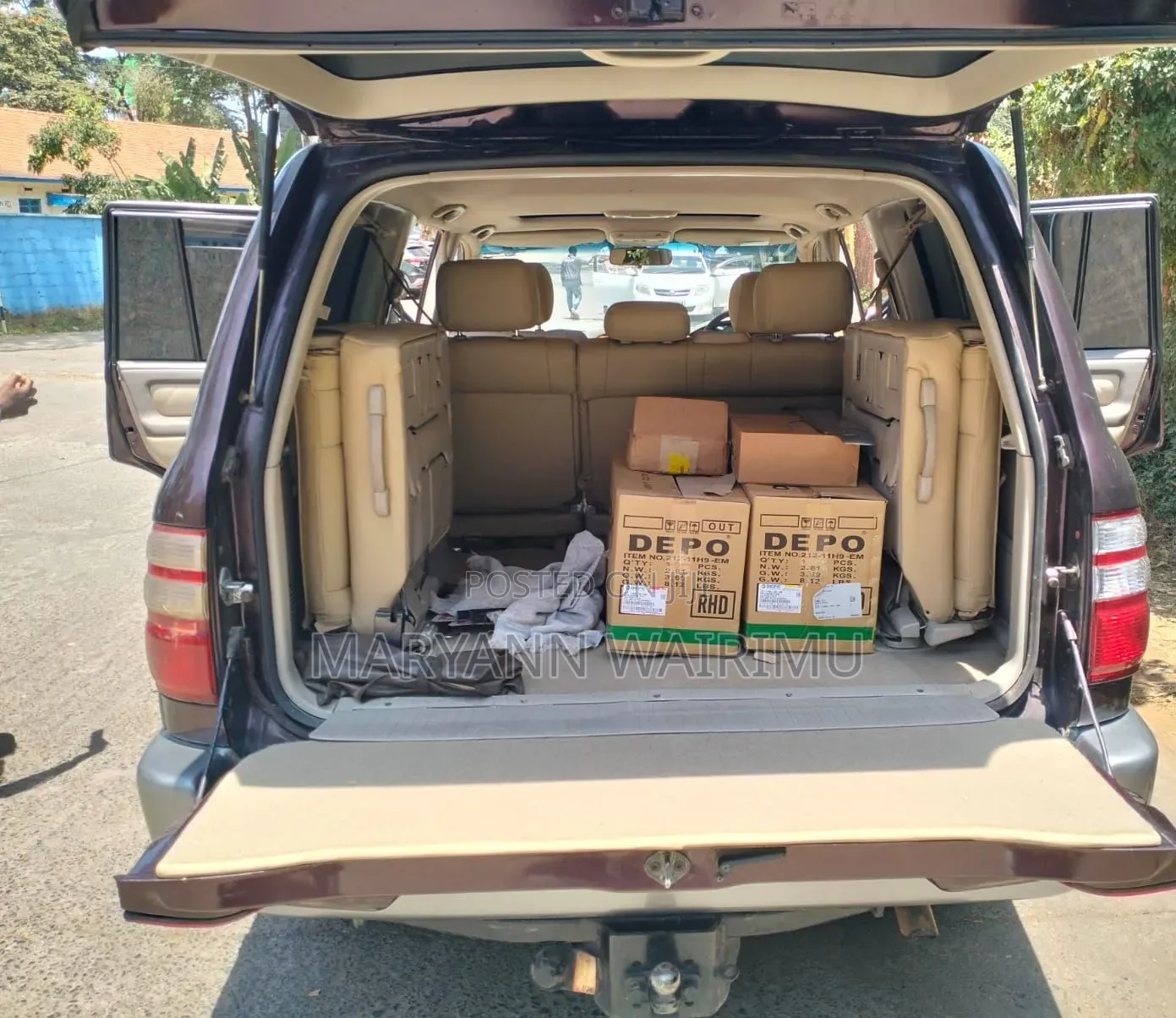 Toyota Land Cruiser 2006 Burgundy